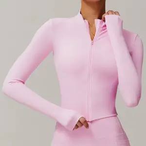 Veste de sport zippée manches longues